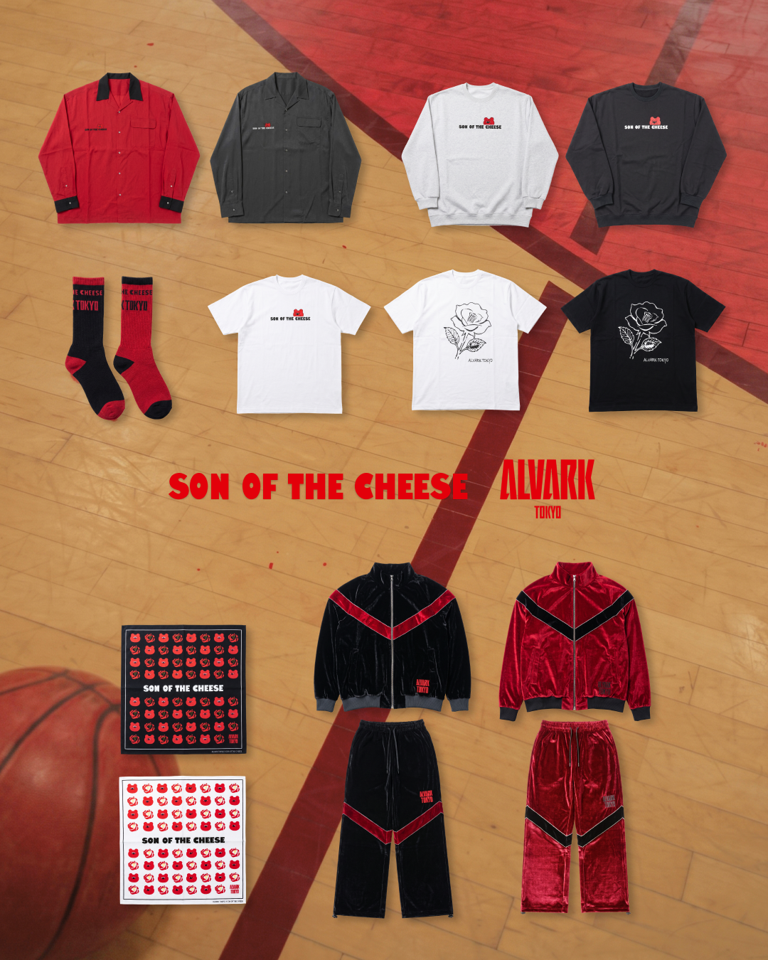 SON OF THE CHEESEとのコラボレーションアイテム発売決定 | アルバルク東京